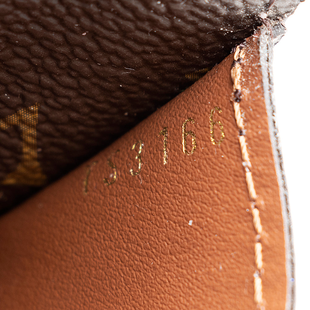 Louis Vuitton Limited Edition Monogram Canvas Illustre Transatlantic Sarah Wallet (SHF-21535)