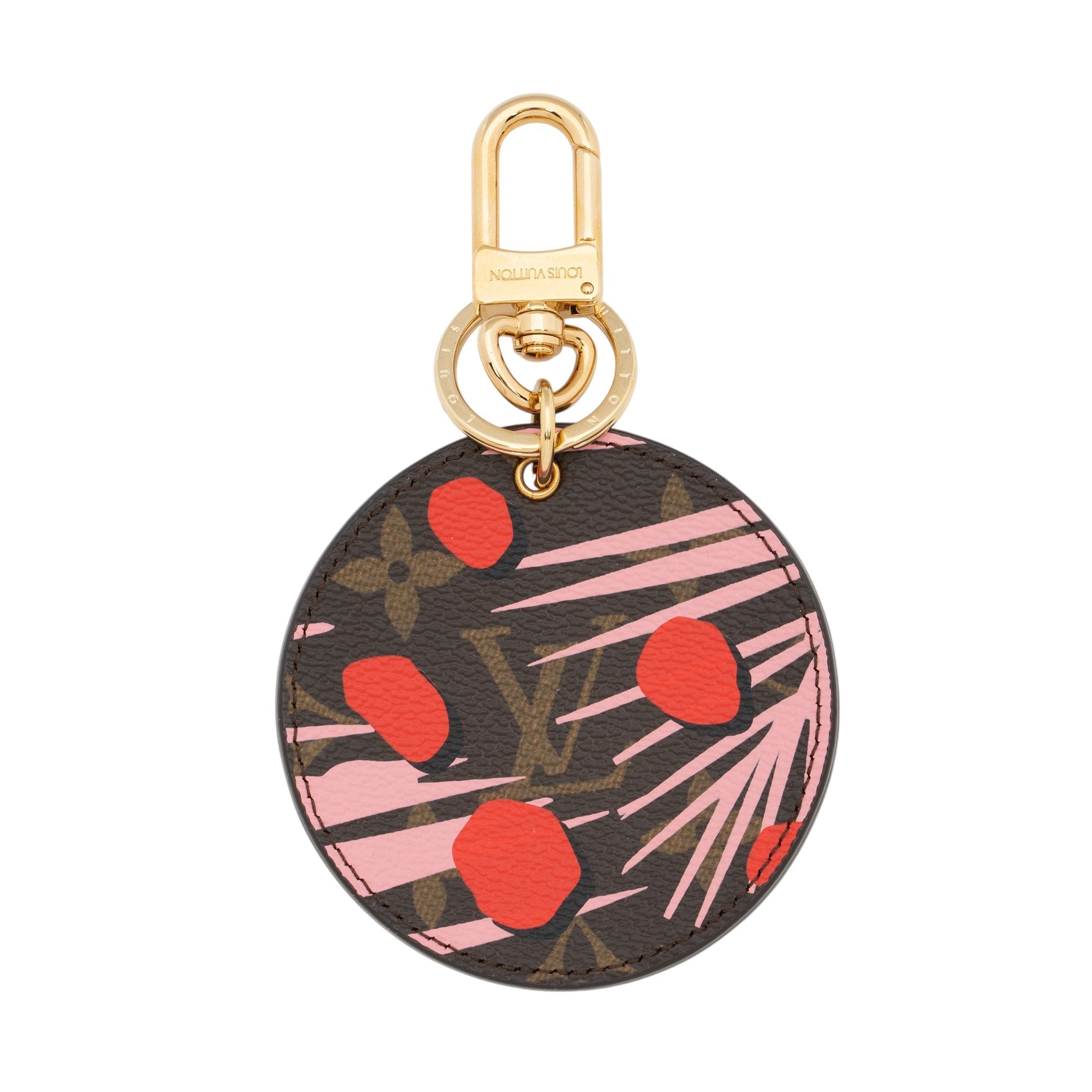 Louis Vuitton Limited Edition Monogram Canvas Jungle Dots Bag Charm