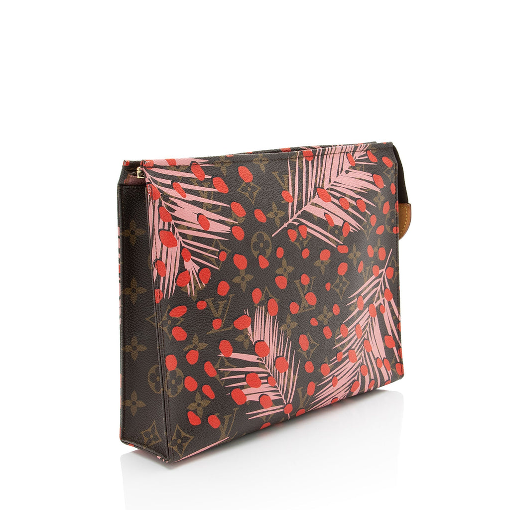 Louis Vuitton Limited Edition Monogram Canvas Jungle Dots Toiletry Pouch 26