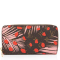 Louis Vuitton Limited Edition Monogram Canvas Jungle Dots Zippy Wallet (SHF-9GbbQX)