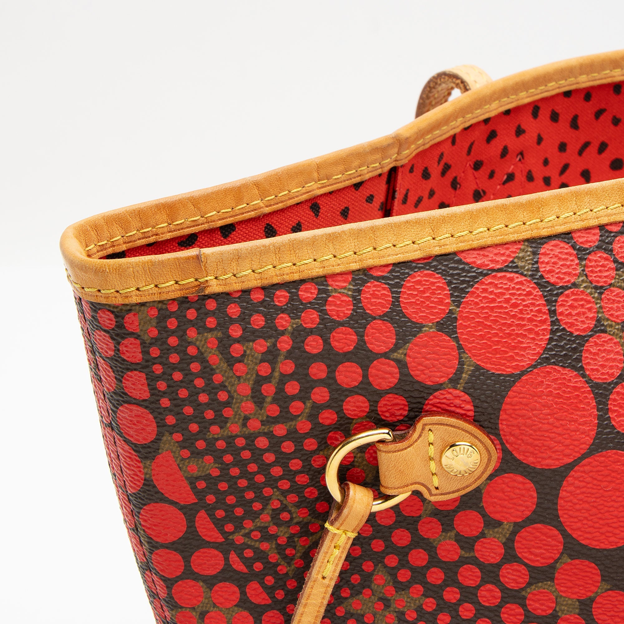 Louis Vuitton Limited Edition Monogram Canvas Kusama Neverfull MM Tote