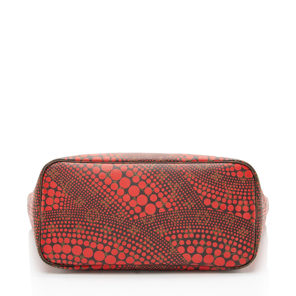 Louis Vuitton Limited Edition Monogram Canvas Kusama Neverfull MM Tote