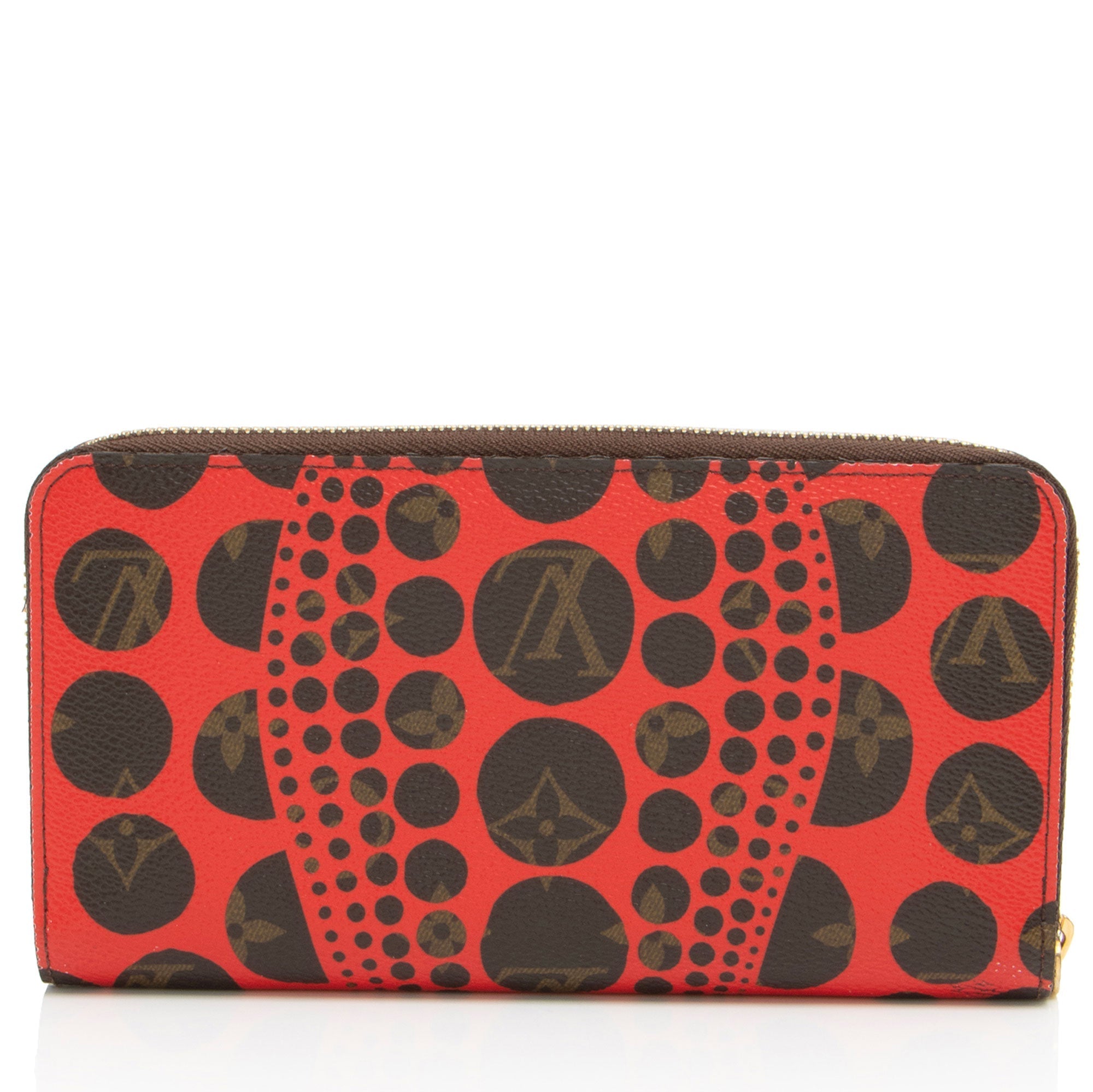 Louis Vuitton Limited Edition Monogram Canvas Kusama Zippy Wallet