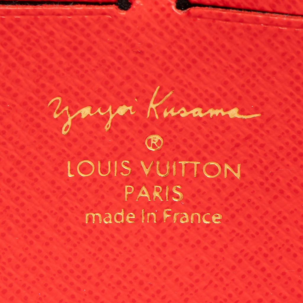 Louis Vuitton Limited Edition Monogram Canvas Kusama Zippy Wallet