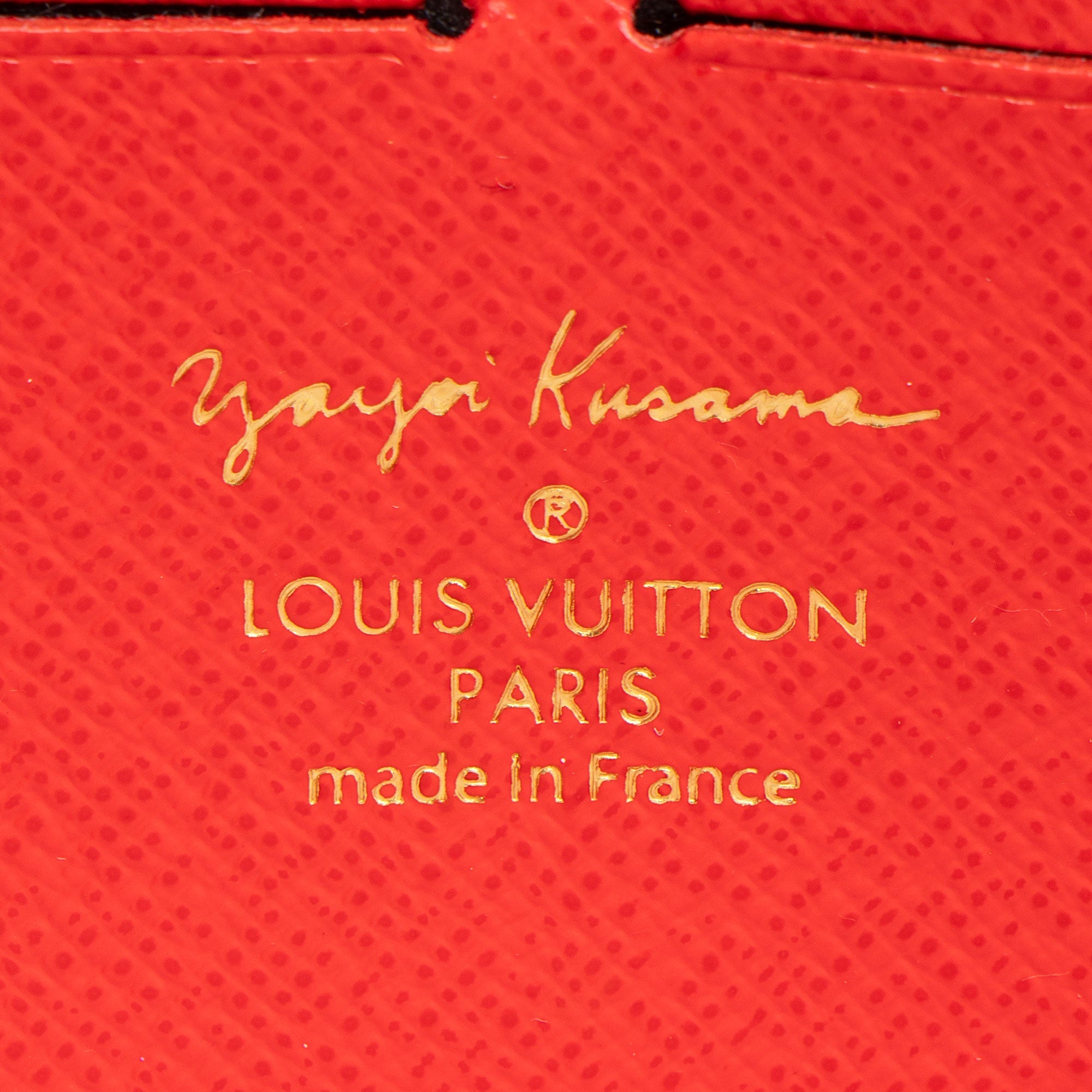 Louis Vuitton Limited Edition Monogram Canvas Kusama Zippy Wallet