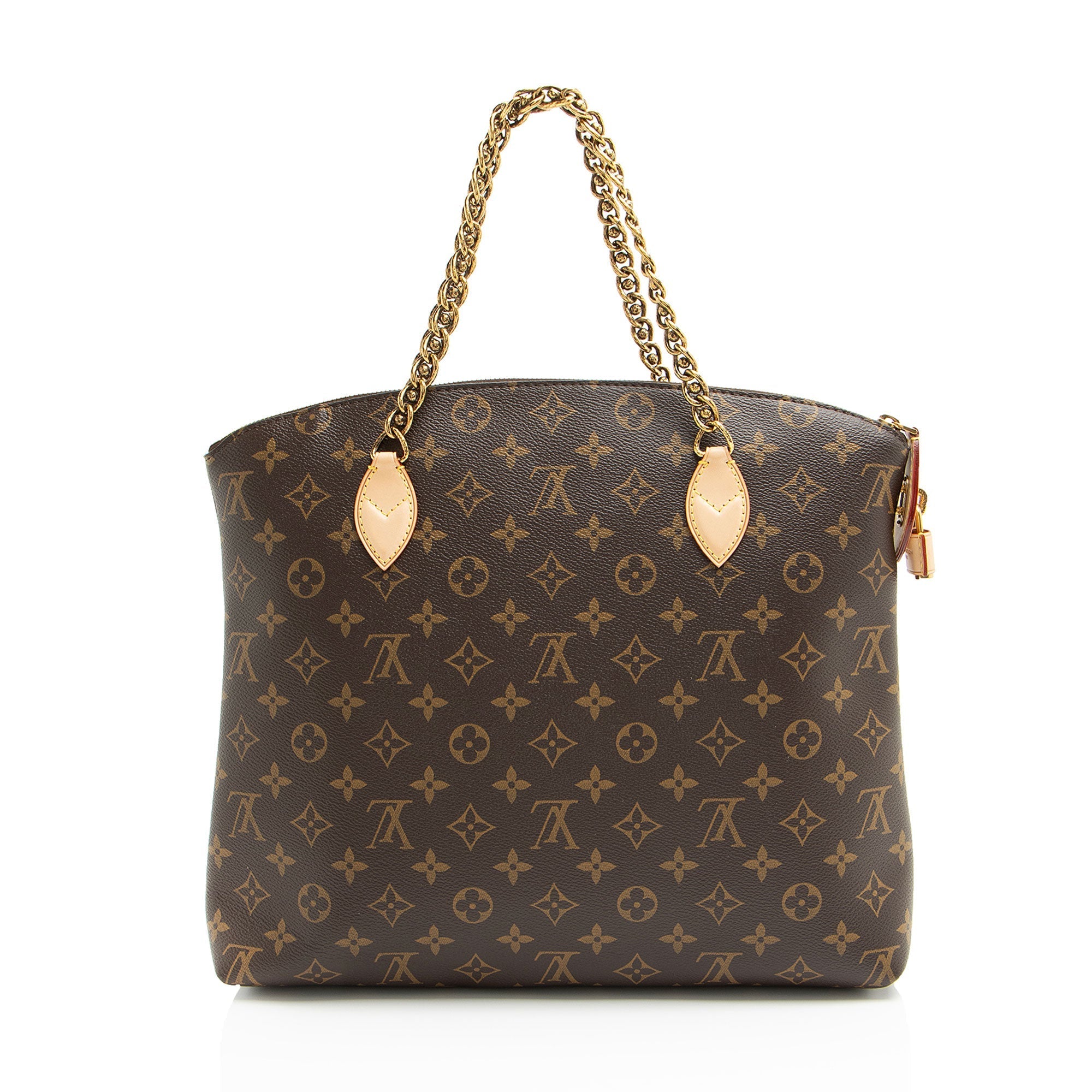 Louis Vuitton Limited Edition Monogram Canvas Lockit Chain MM Satchel