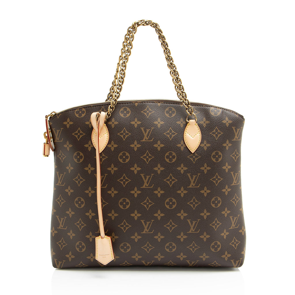 Louis Vuitton Limited Edition Monogram Canvas Lockit Chain MM Satchel