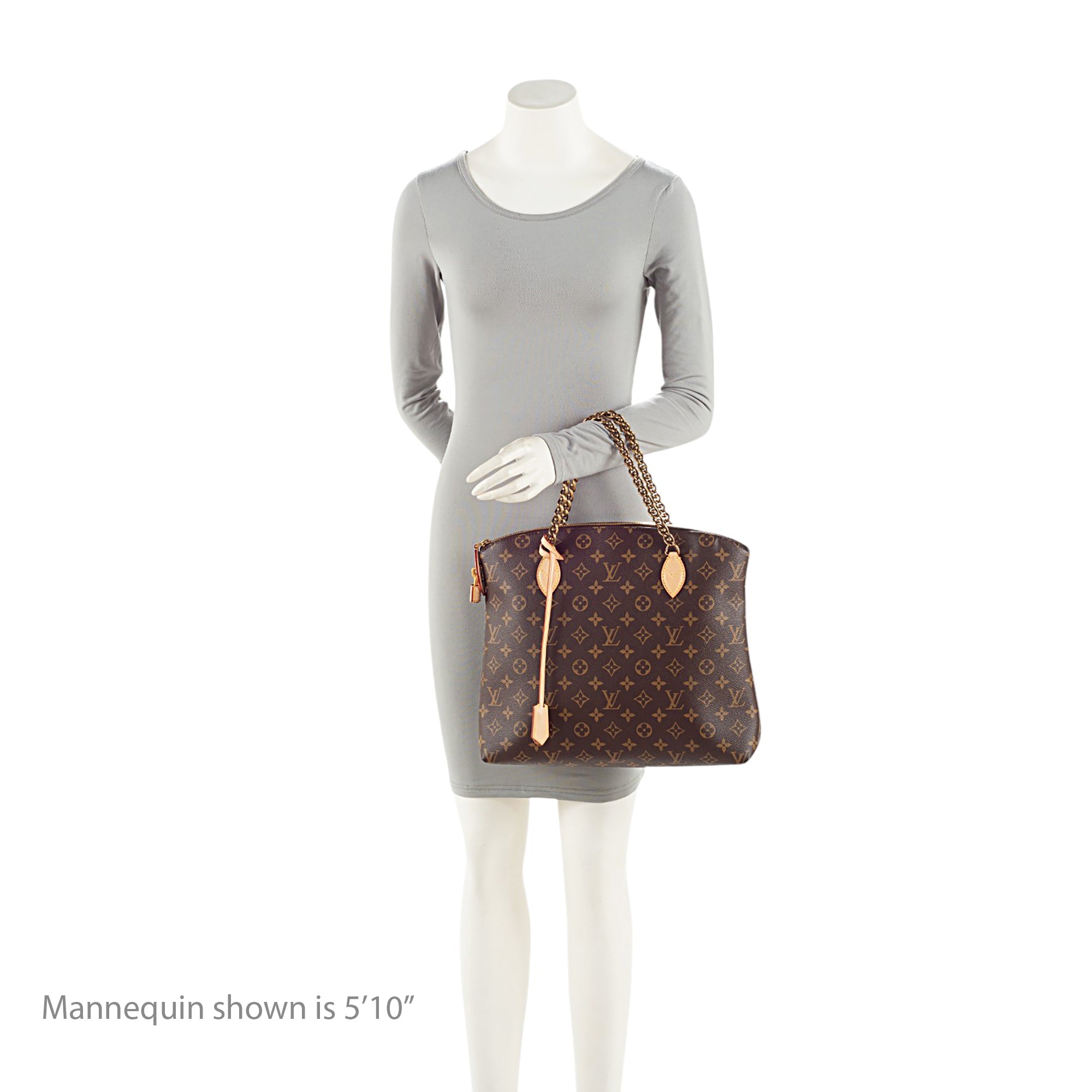 Louis Vuitton Limited Edition Monogram Canvas Lockit Chain MM Satchel