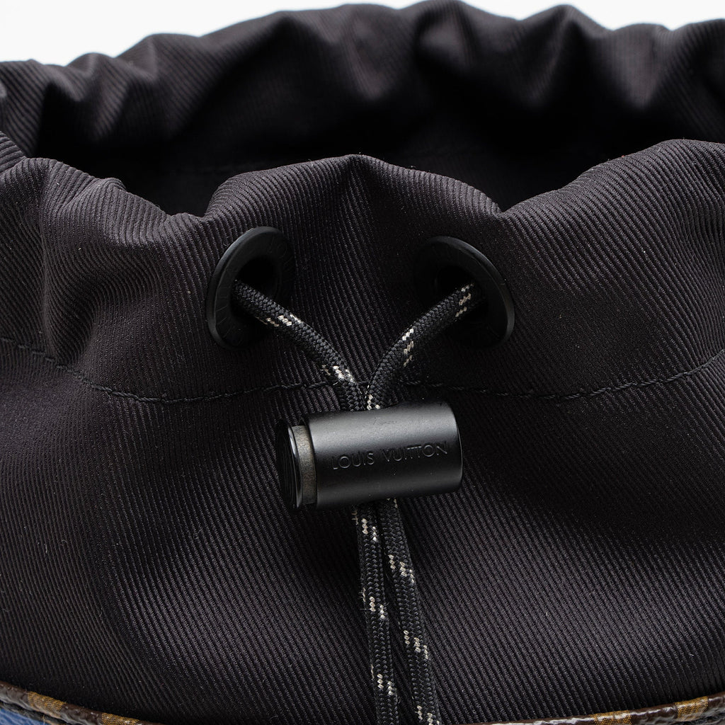 Louis Vuitton Limited Edition Monogram Canvas Logo Story Sling Bag