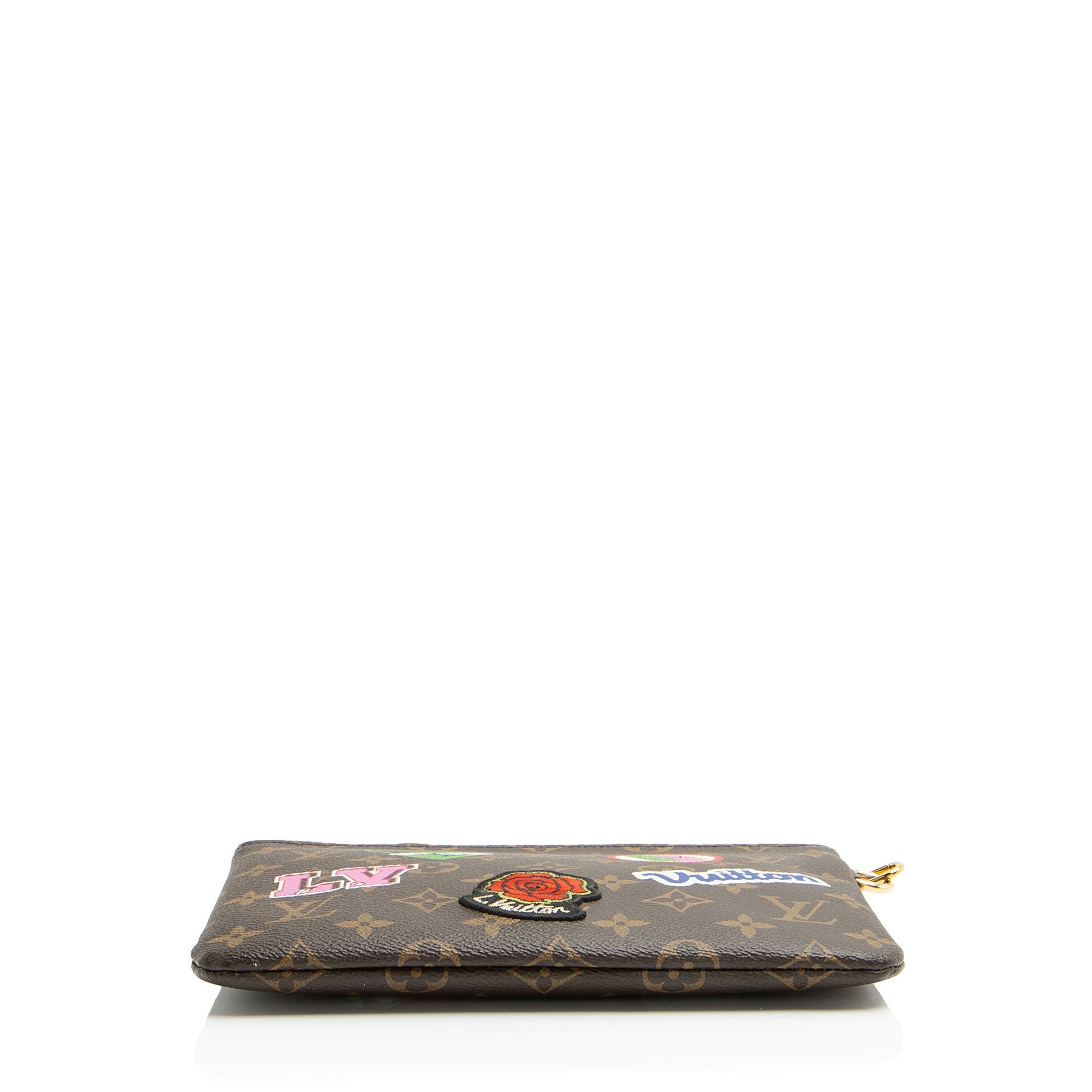 Louis Vuitton Limited Edition Monogram Canvas Patches City Pouch