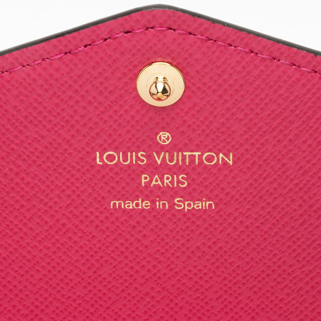 Louis Vuitton Limited Edition Monogram Canvas Patches Sarah Wallet
