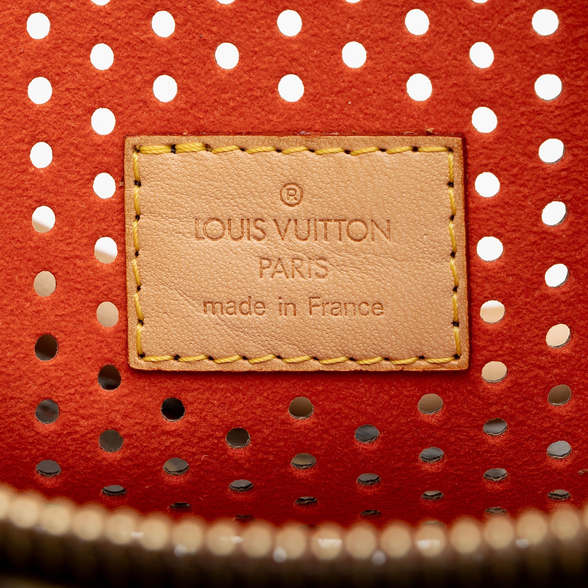 Louis Vuitton Limited Edition Monogram Canvas Perforated Speedy 30 Satchel (SHF-zo9Uue)