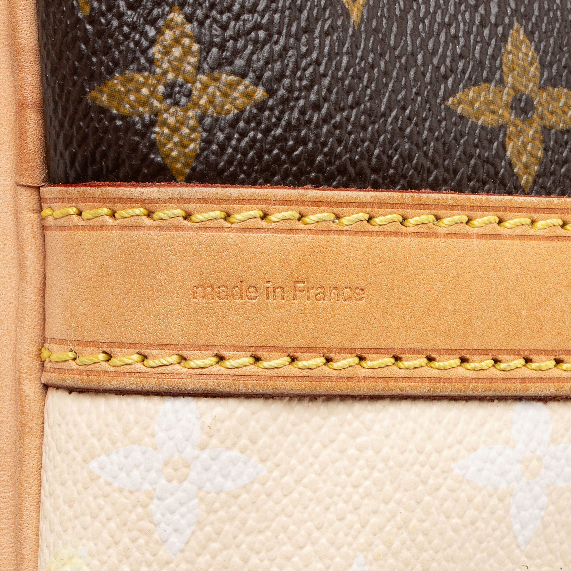 Louis Vuitton Limited Edition Monogram Canvas Rayures Petit Noe Shoulder Bag
