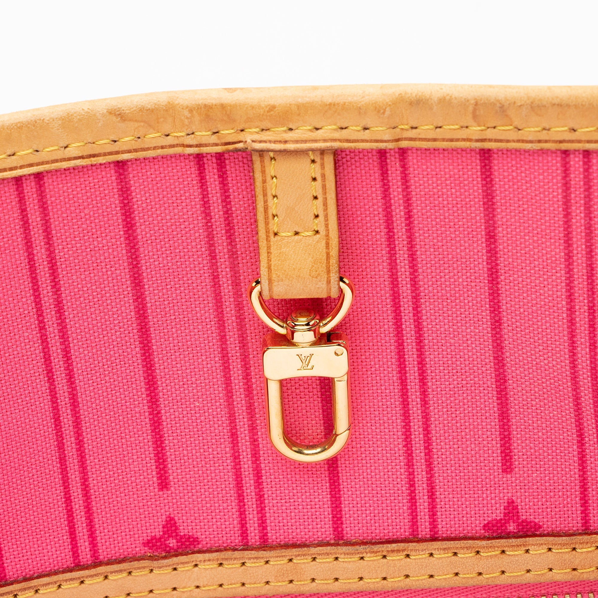 Louis Vuitton Limited Edition Monogram Canvas Roses Neverfull MM Tote