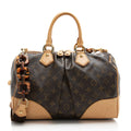 Louis Vuitton Limited Edition Monogram Canvas Stephen Satchel (SHF-22078)
