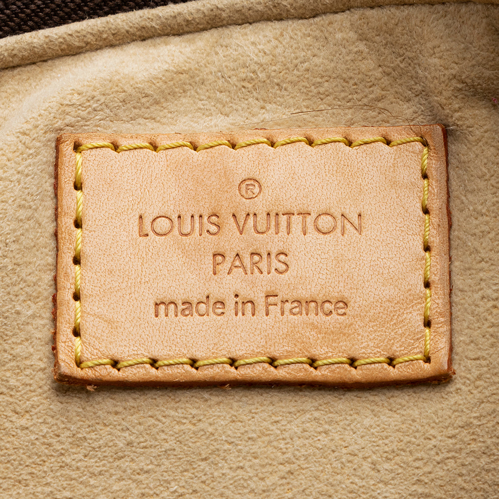 Louis Vuitton Limited Edition Monogram Canvas Stephen Satchel (SHF-22078)