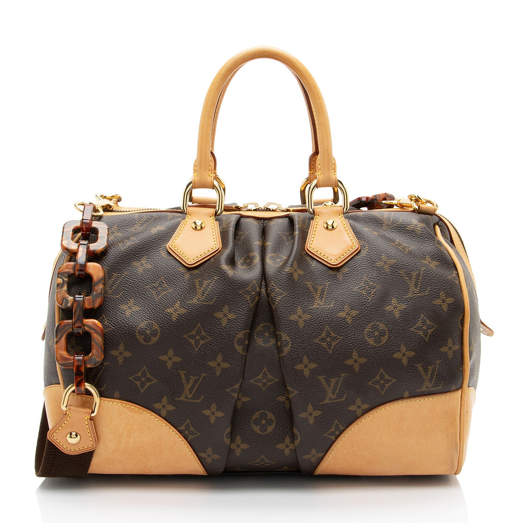 Louis Vuitton Limited Edition Monogram Canvas Stephen Satchel