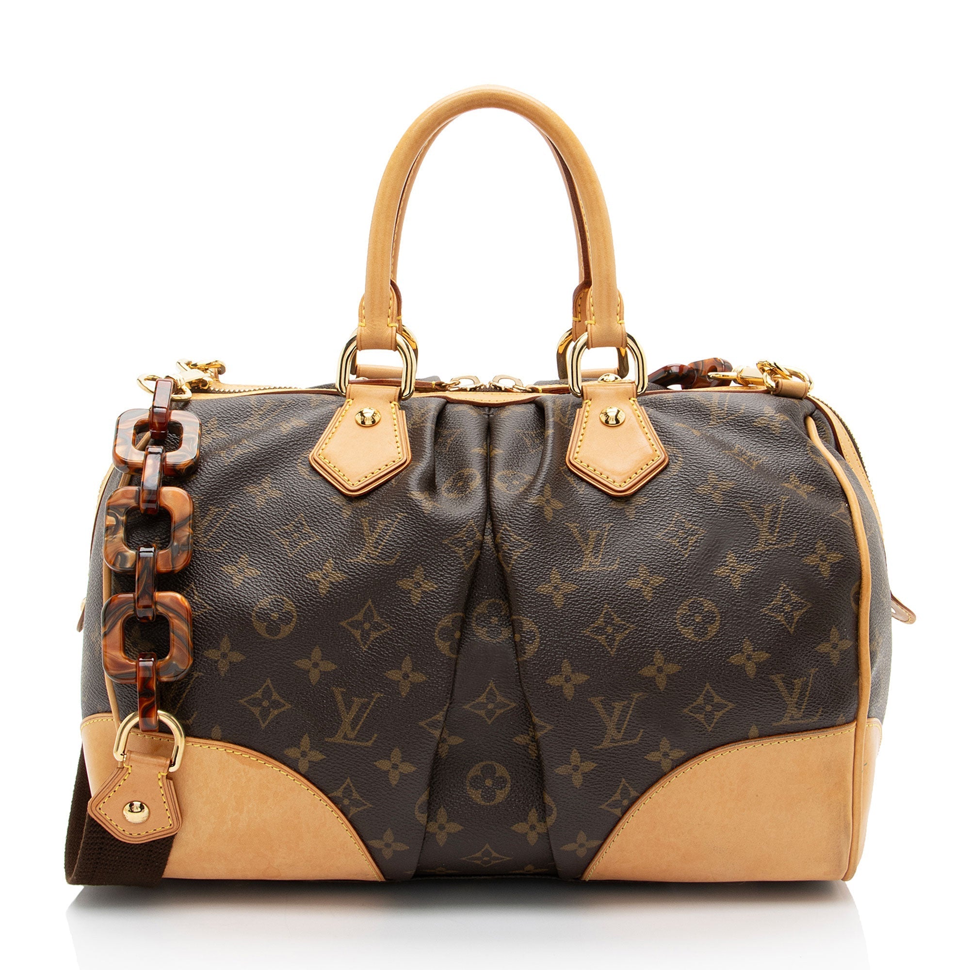Louis Vuitton Limited Edition Monogram Canvas Stephen Satchel