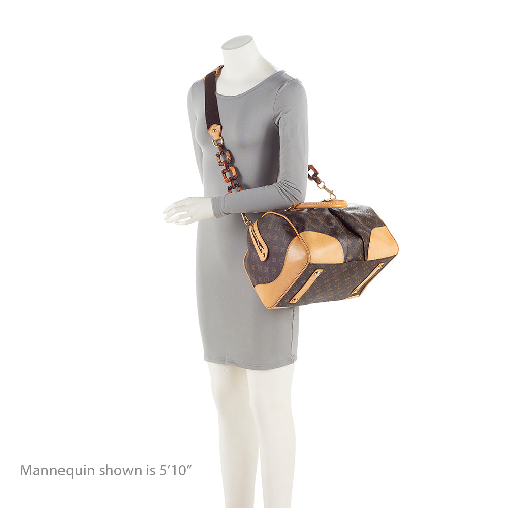Louis Vuitton Limited Edition Monogram Canvas Stephen Satchel