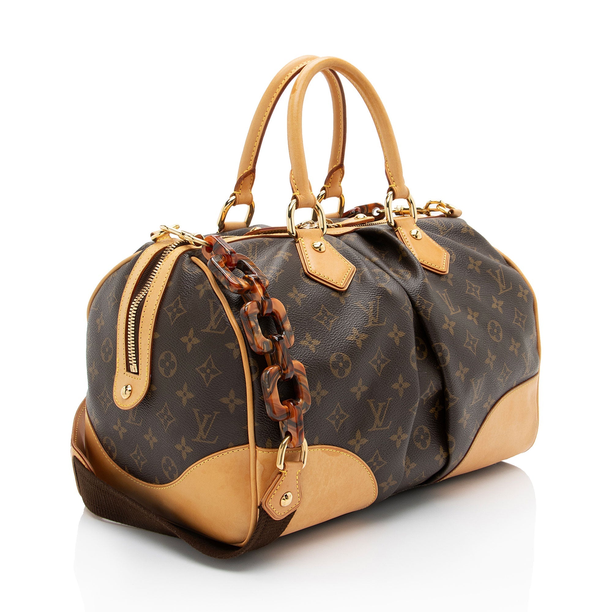 Louis Vuitton Limited Edition Monogram Canvas Stephen Satchel