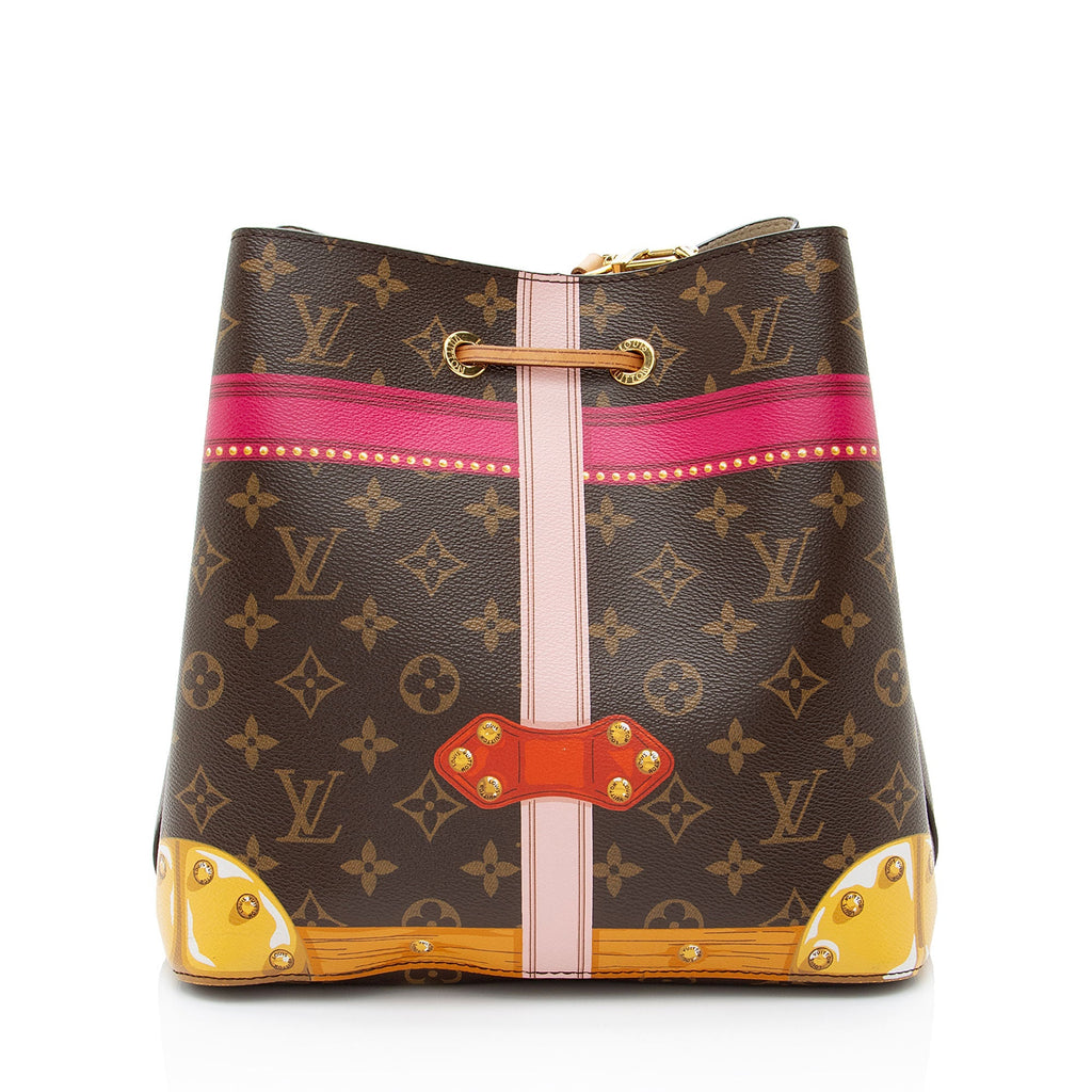 Louis Vuitton Limited Edition Monogram Canvas Summer Trunk Neonoe MM Shoulder Bag