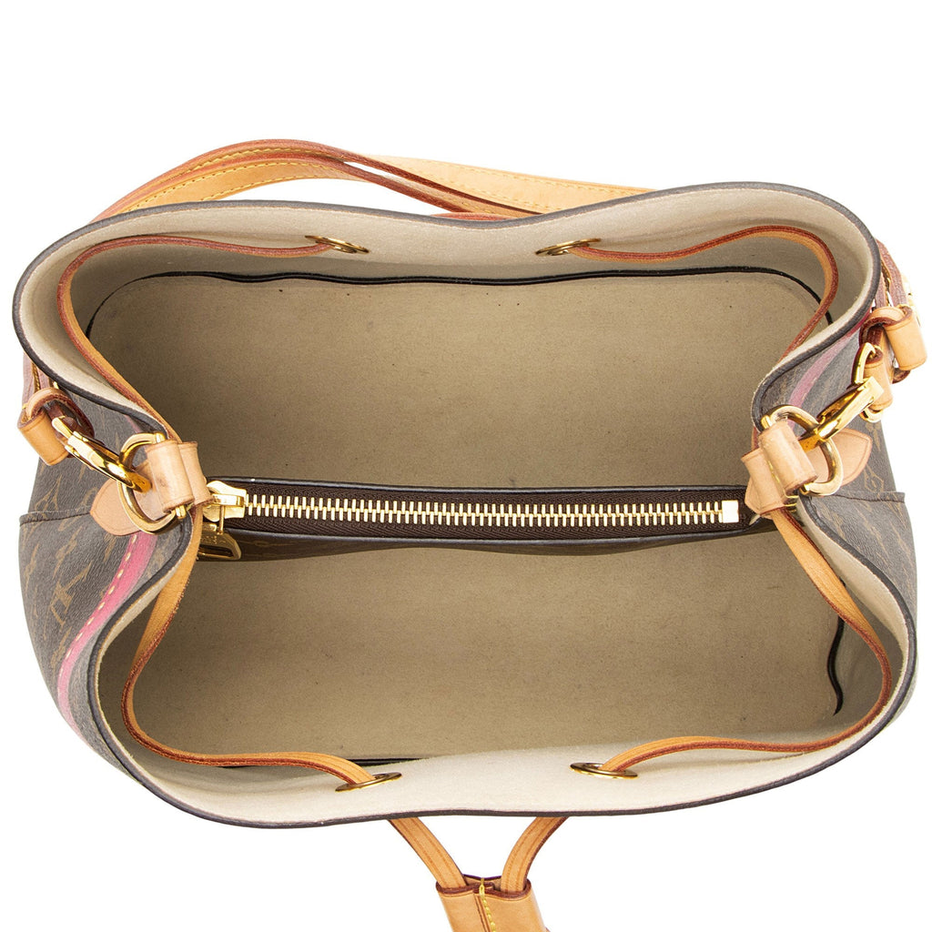 Louis Vuitton Limited Edition Monogram Canvas Summer Trunk Neonoe MM Shoulder Bag