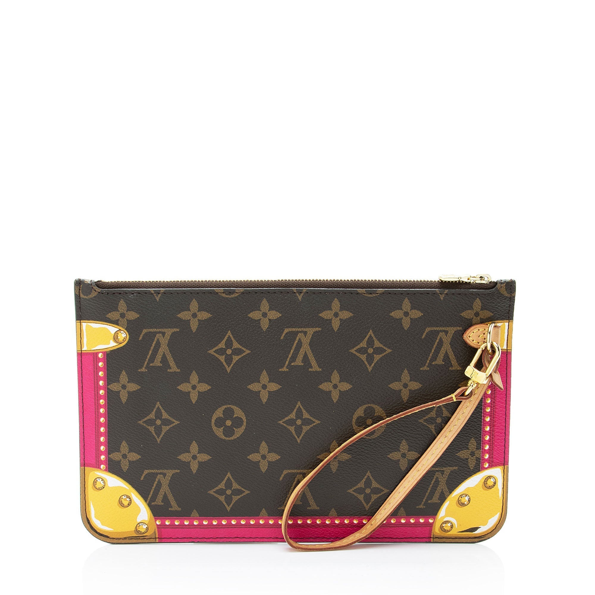 Louis Vuitton Limited Edition Monogram Canvas Summer Trunk Neverfull MM Pochette