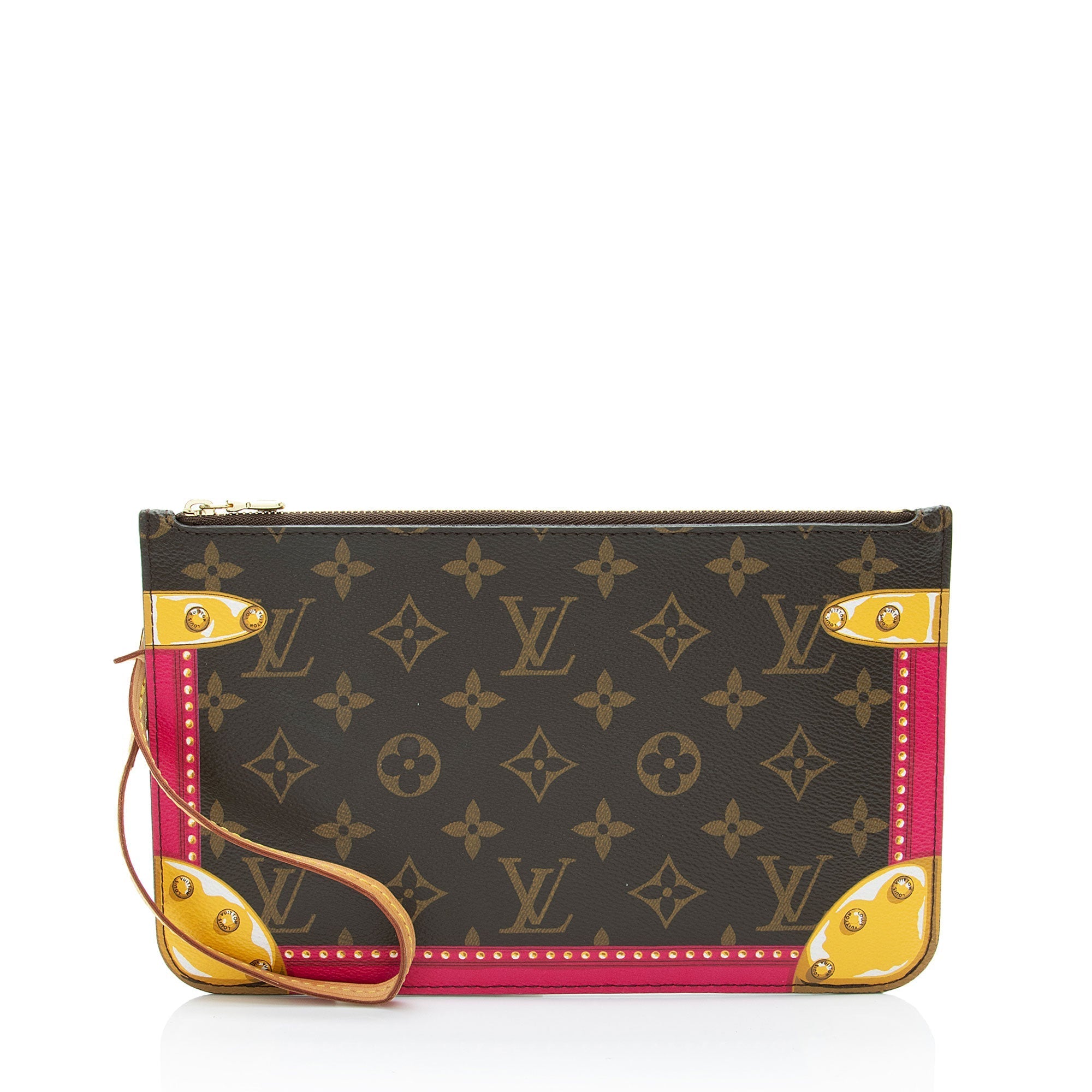 Louis Vuitton Limited Edition Monogram Canvas Summer Trunk Neverfull MM Pochette