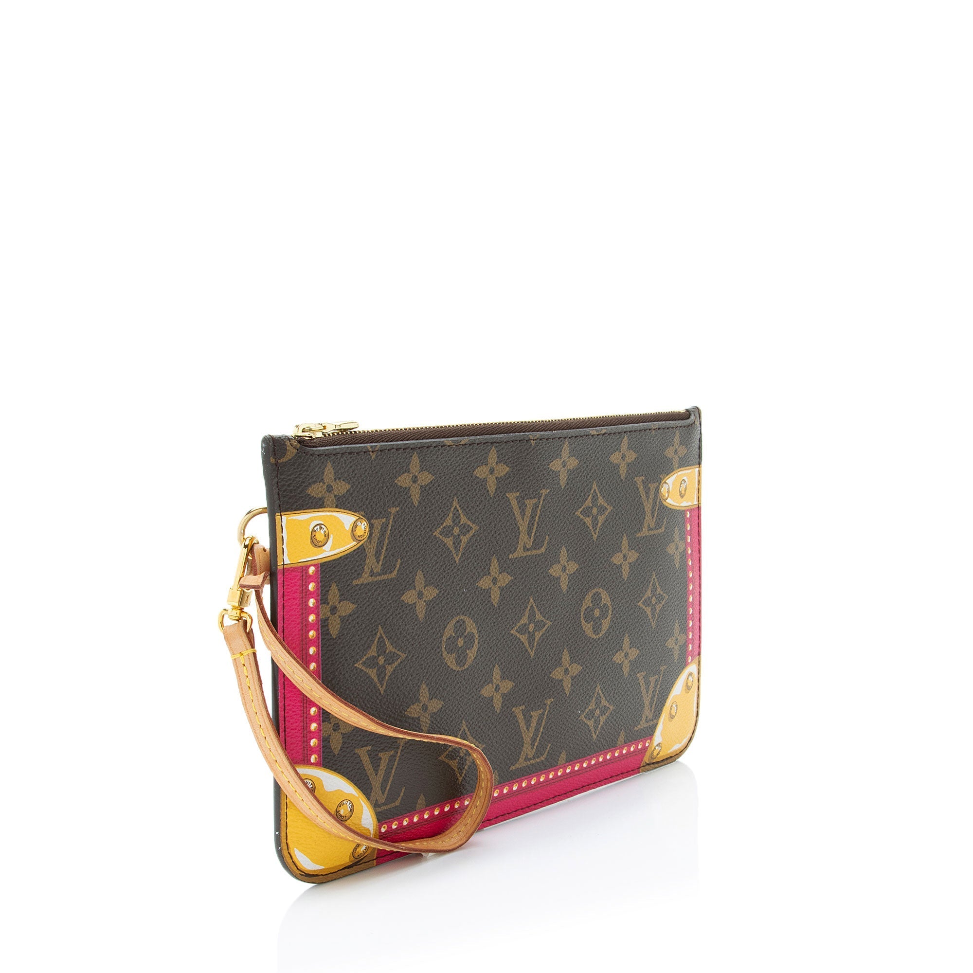 Louis Vuitton Limited Edition Monogram Canvas Summer Trunk Neverfull MM Pochette