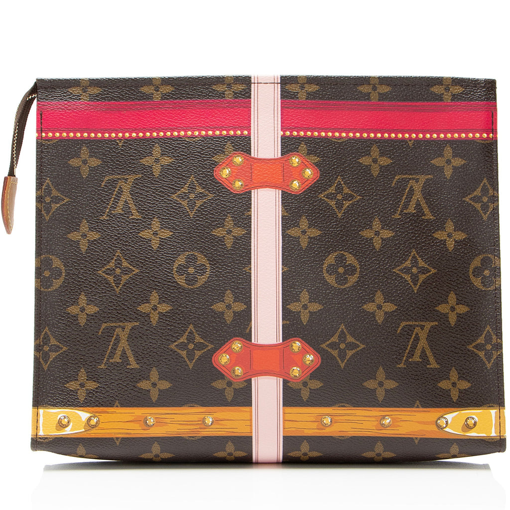 Louis Vuitton Limited Edition Monogram Canvas Summer Trunk Toiletry Pouch 26