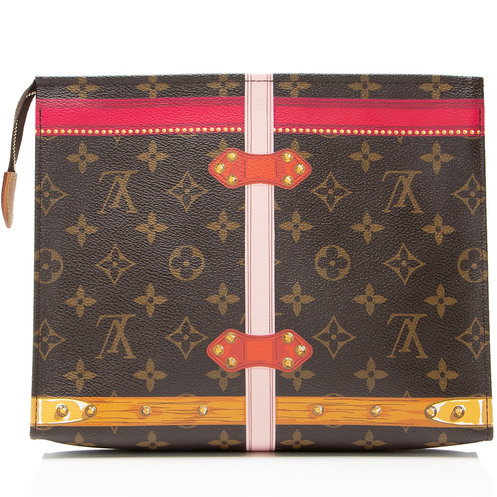 Louis Vuitton Limited Edition Monogram Canvas Summer Trunk Toiletry Pouch 26