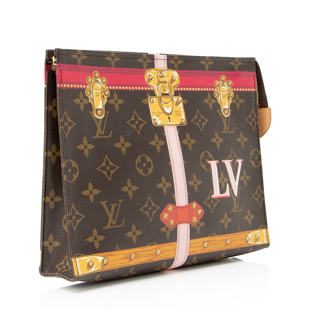 Louis Vuitton Limited Edition Monogram Canvas Summer Trunk Toiletry Pouch 26