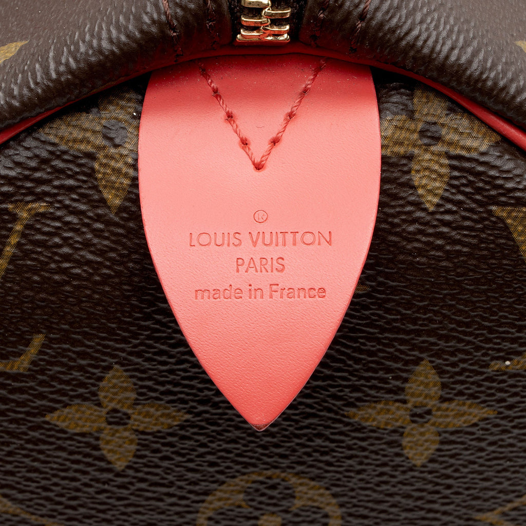 Louis Vuitton Limited Edition Monogram Canvas Totem Speedy 30 Satchel