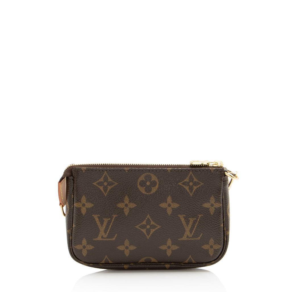 Louis Vuitton Limited Edition Monogram Canvas Trunks & Bags Mini Pochette Accessoires (SHF-ncikKj)