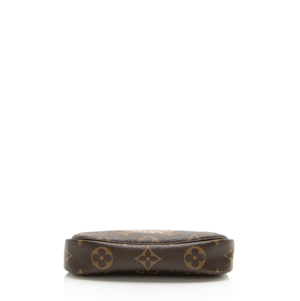 Louis Vuitton Limited Edition Monogram Canvas Trunks & Bags Mini Pochette Accessoires (SHF-ncikKj)