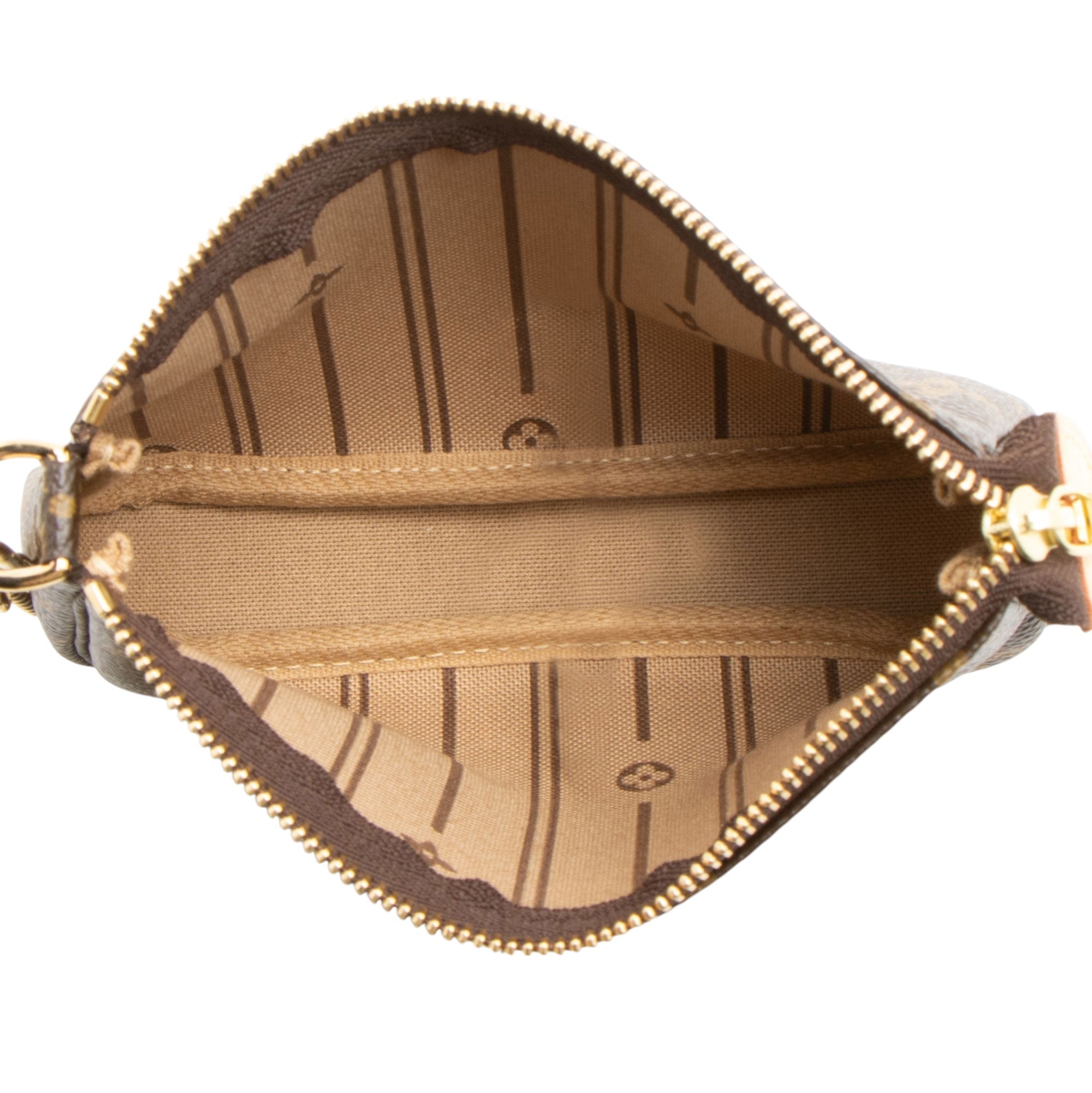 Louis Vuitton Limited Edition Monogram Canvas Trunks & Bags Mini Pochette Accessoires (SHF-ncikKj)