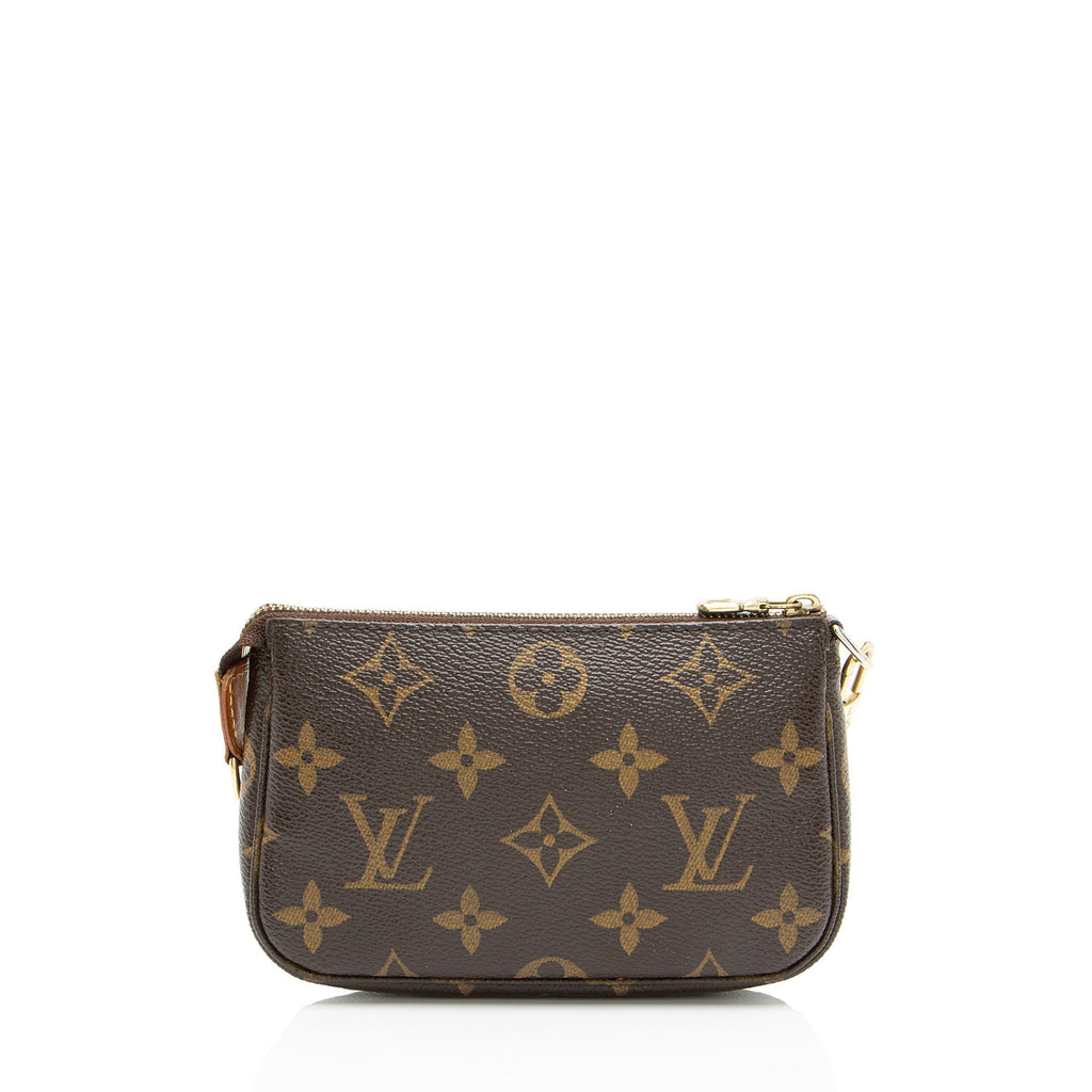 Louis Vuitton Limited Edition Monogram Canvas Trunks & Bags Mini Pochette Accessoires