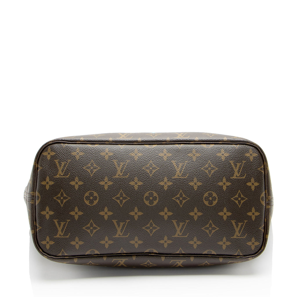 Louis Vuitton Limited Edition Monogram Canvas V Neverfull MM Tote