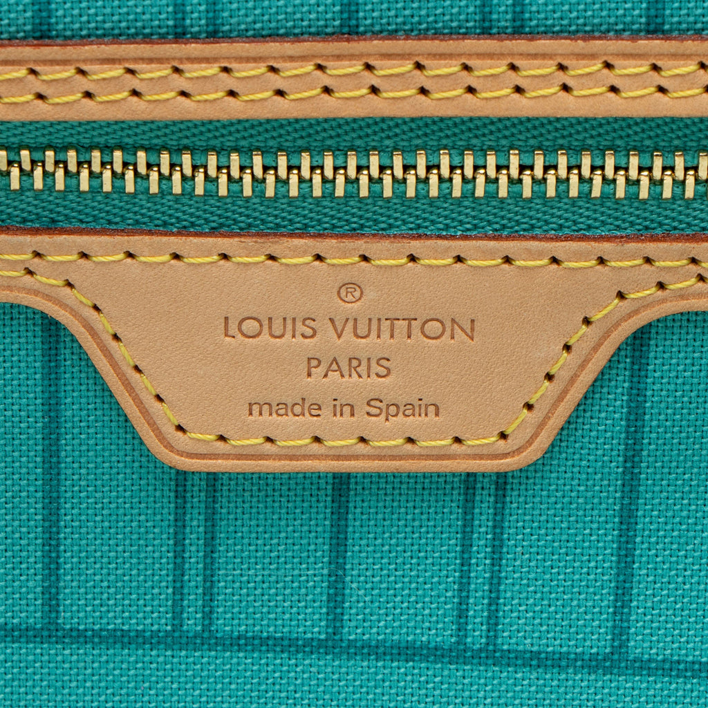 Louis Vuitton Limited Edition Monogram Canvas V Neverfull MM Tote