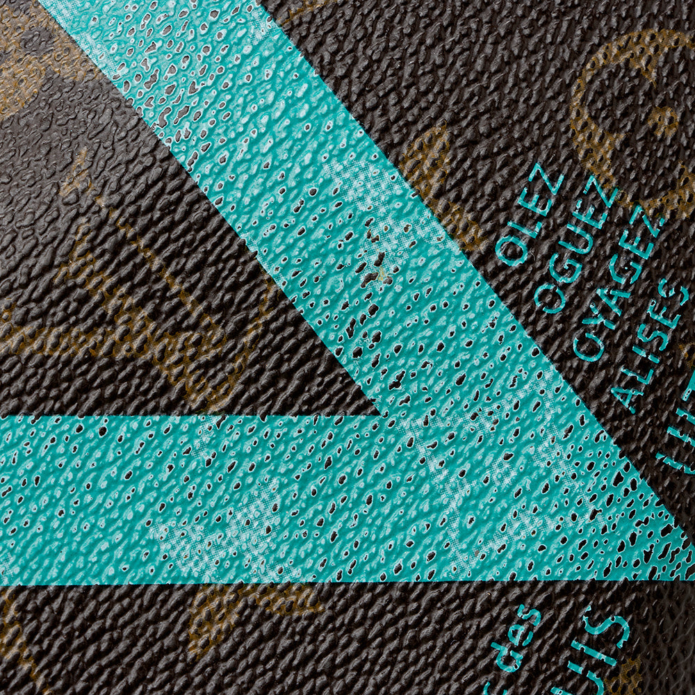 Louis Vuitton Limited Edition Monogram Canvas V Zippy Wallet (SHF-17927)