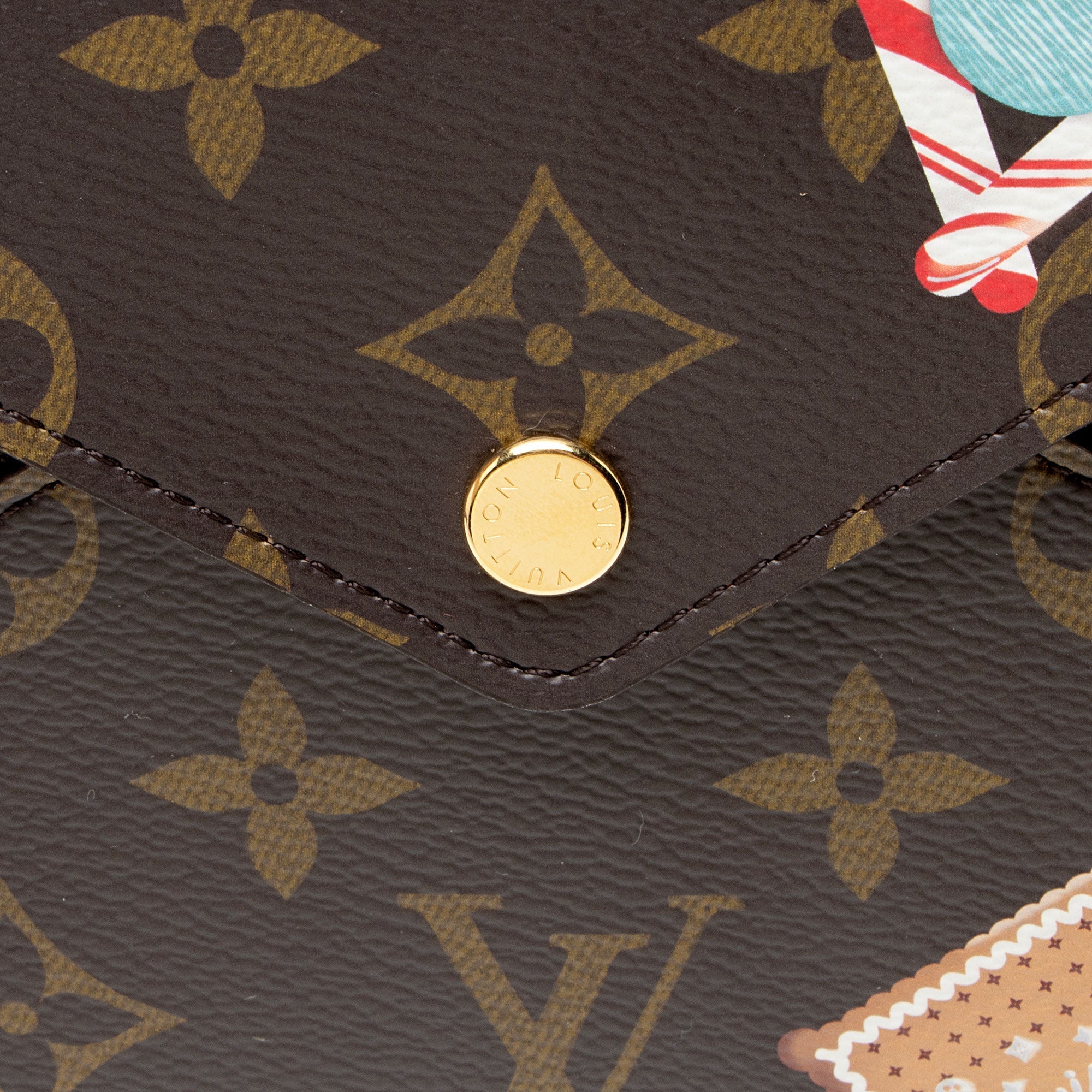Louis Vuitton Limited Edition Monogram Canvas Vivienne Candy Factory Kirigami Pouch