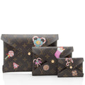 Louis Vuitton Limited Edition Monogram Canvas Vivienne Candy Factory Kirigami Pouch