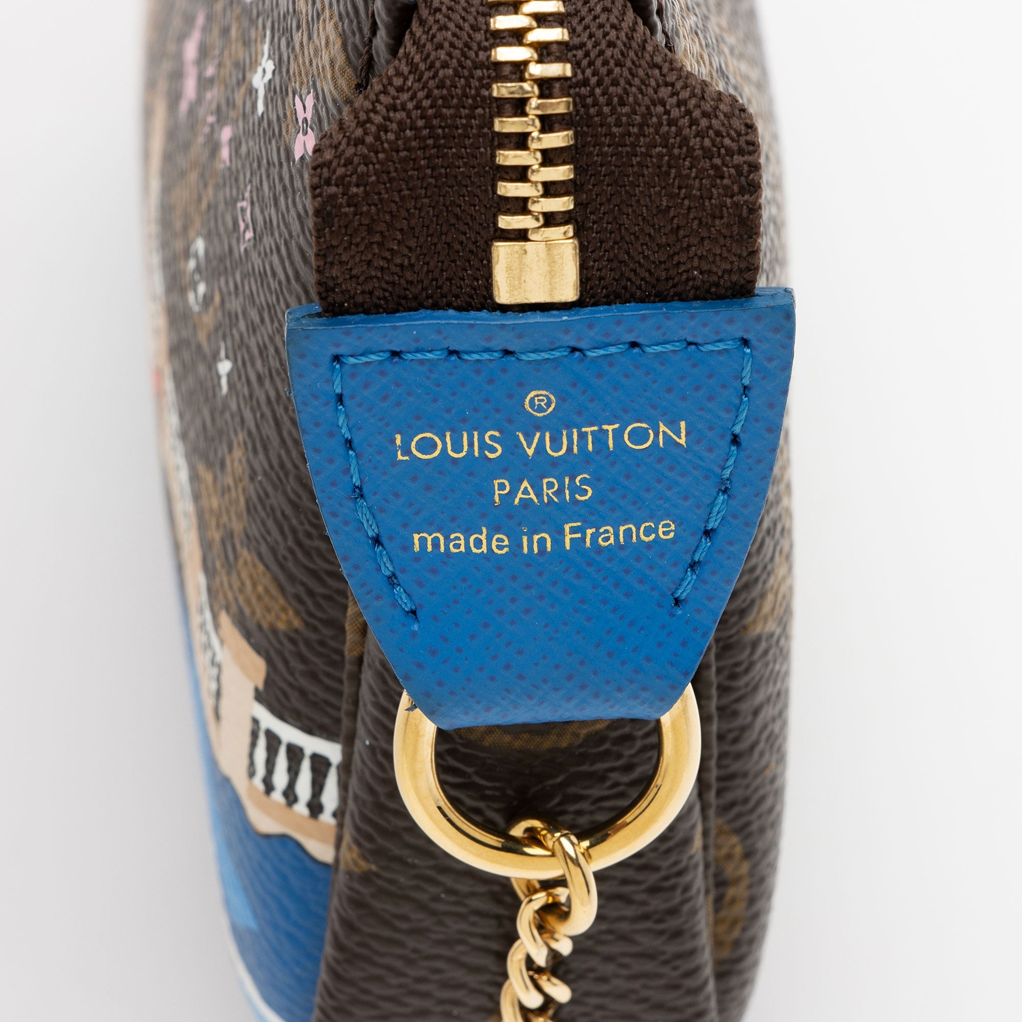 Louis Vuitton Limited Edition Monogram Canvas Vivienne Mini Pochette Accessoires (SHF-eyekg1)