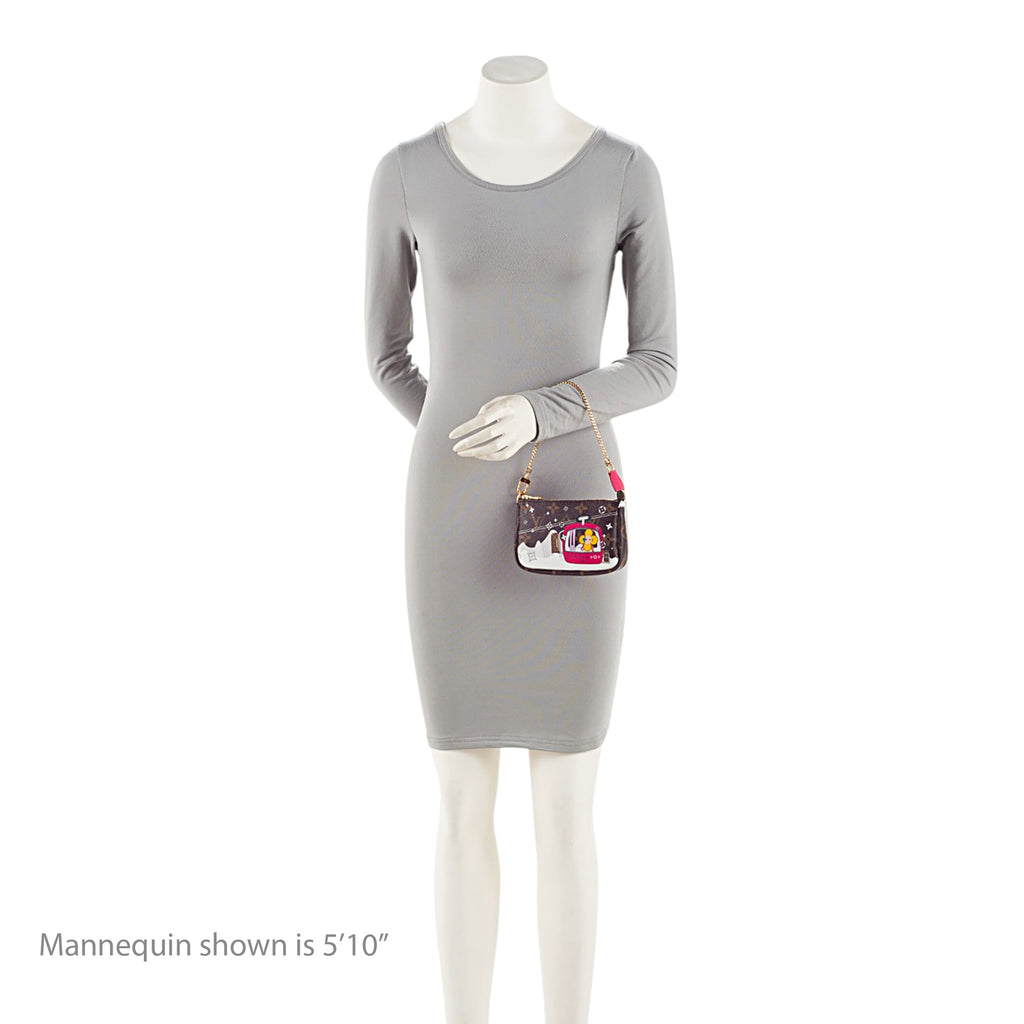 Louis Vuitton Limited Edition Monogram Canvas Vivienne Mini Pochette Accessoires