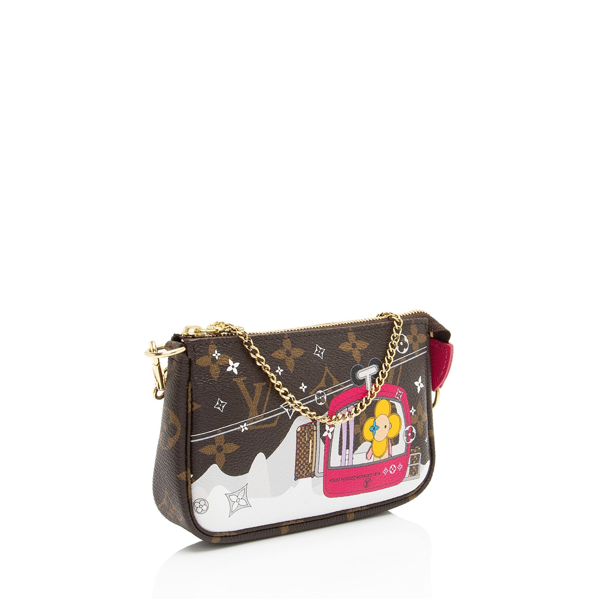 Louis Vuitton Limited Edition Monogram Canvas Vivienne Mini Pochette Accessoires