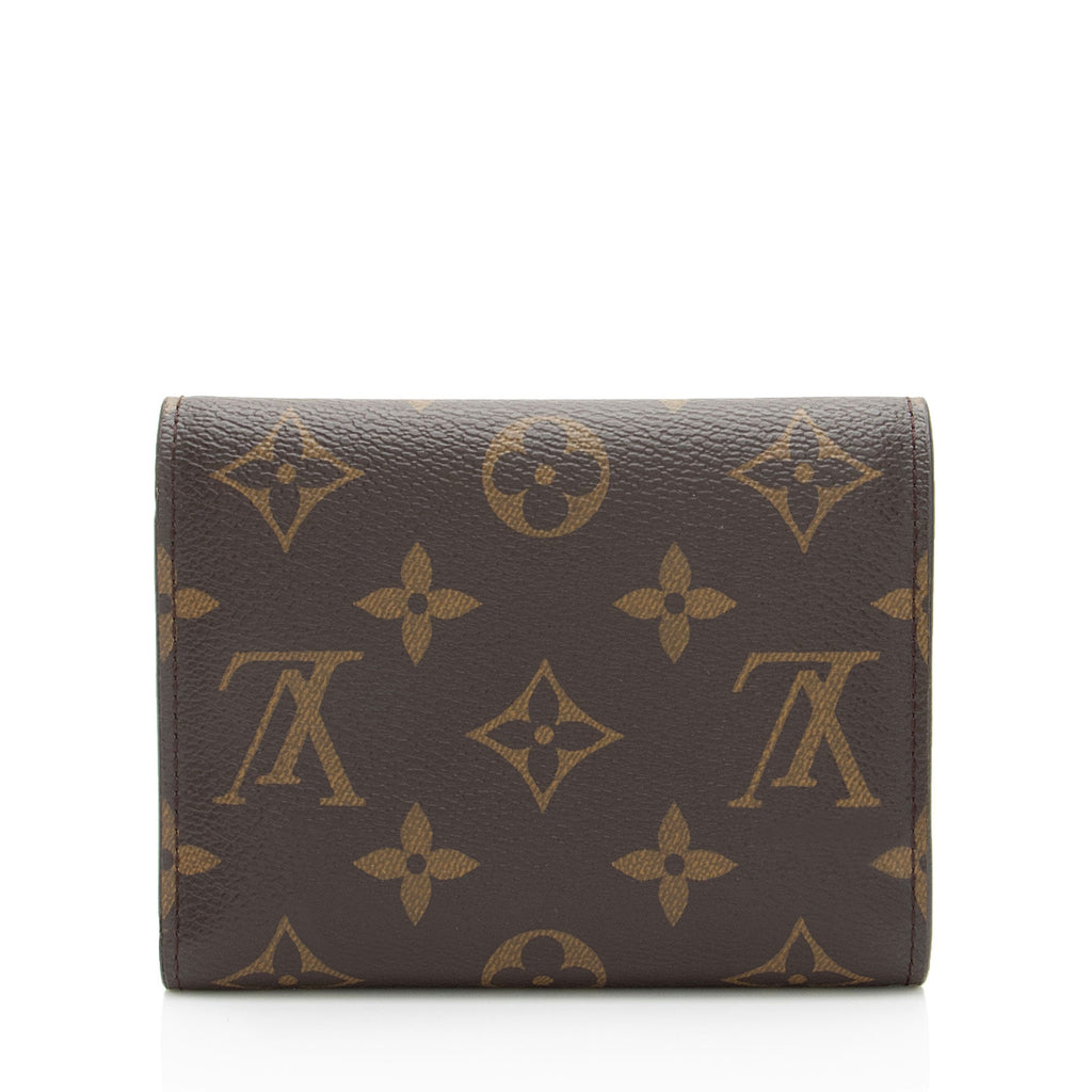Louis Vuitton Limited Edition Monogram Canvas Vivienne Roller Victorine Wallet