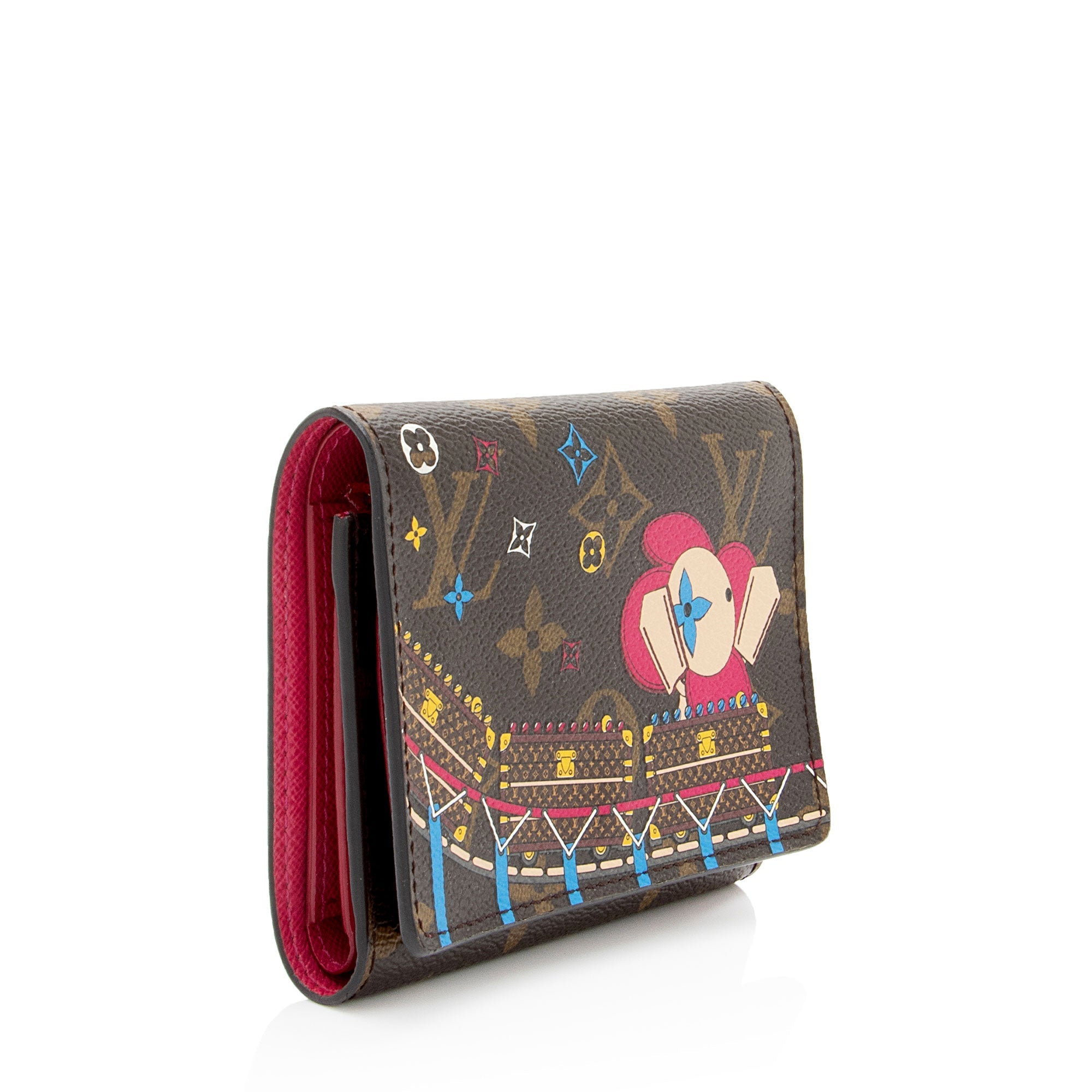 Louis Vuitton Limited Edition Monogram Canvas Vivienne Roller Victorine Wallet