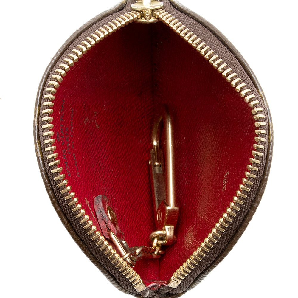 Louis Vuitton Limited Edition Monogram Cerises Round Coin Pouch (SHF-22151)