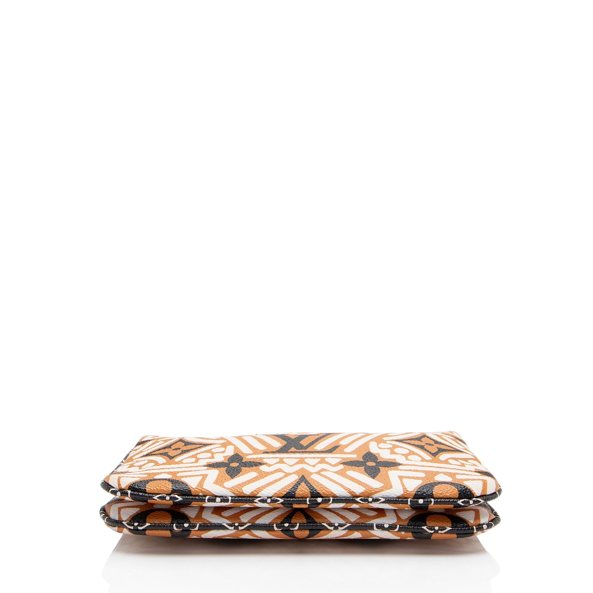Louis Vuitton Limited Edition Monogram Crafty Double Zip Pochette