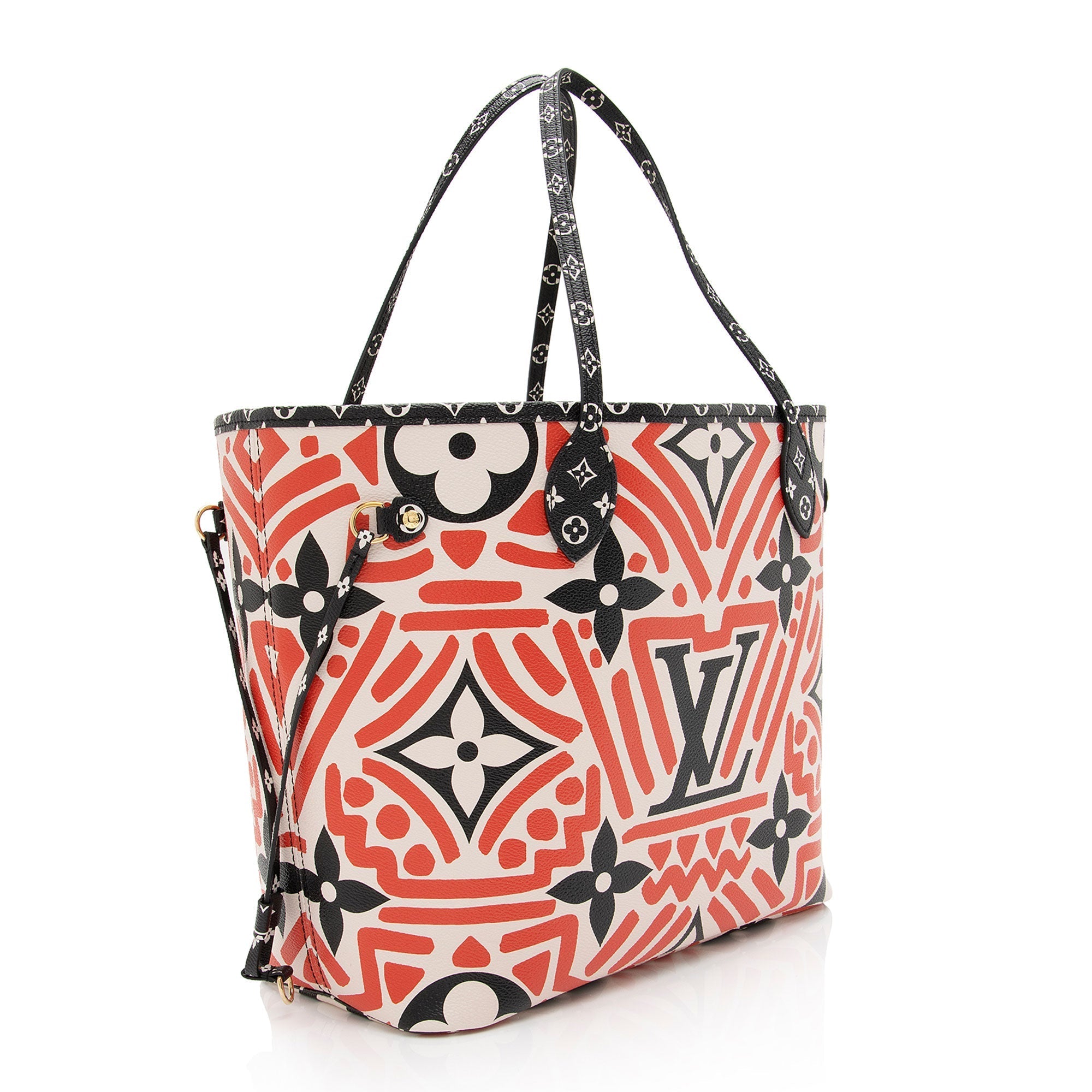 Louis Vuitton Limited Edition Monogram Crafty Neverfull MM Tote (SHF-8aLkDl)